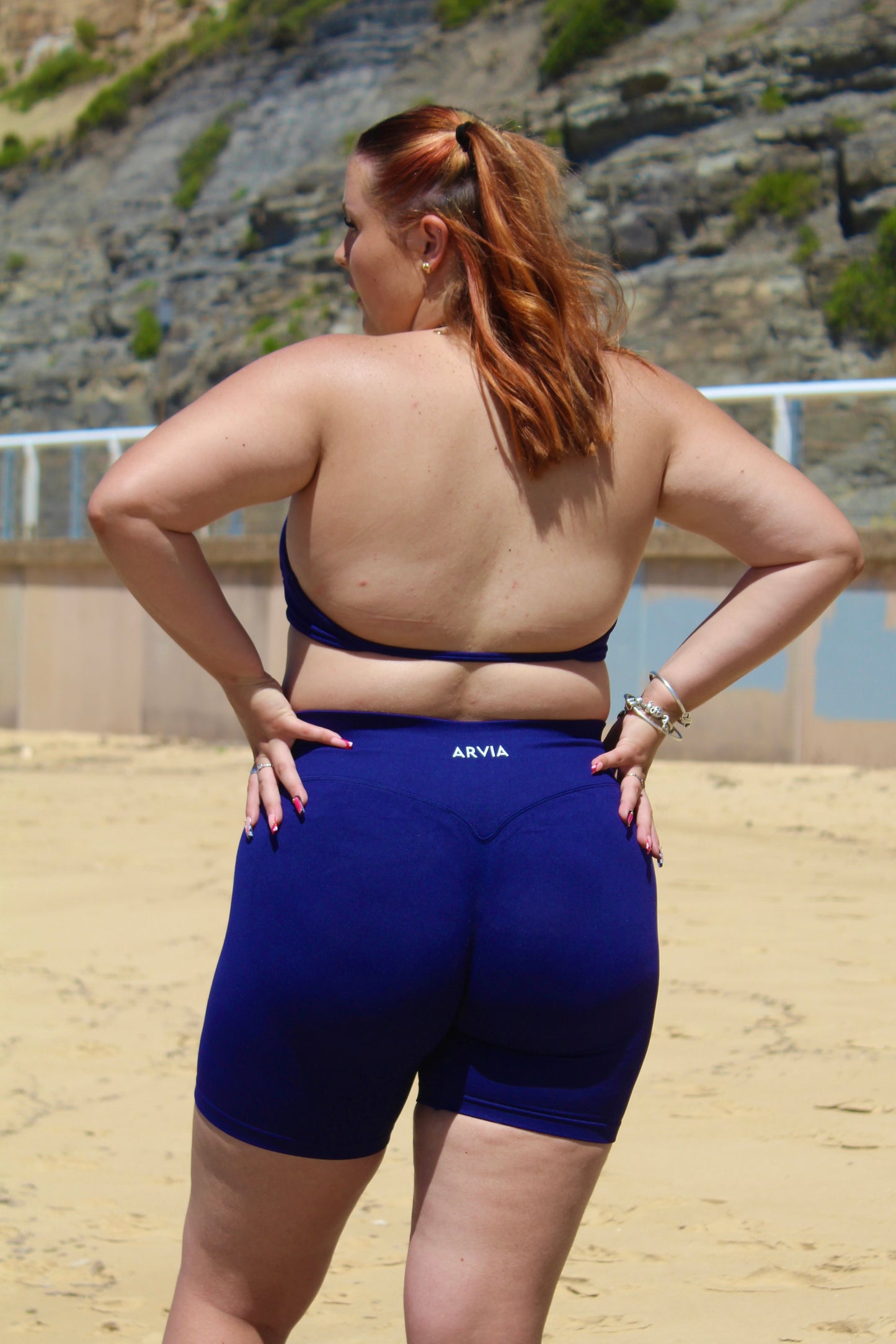 Navy Sculpt Shorts