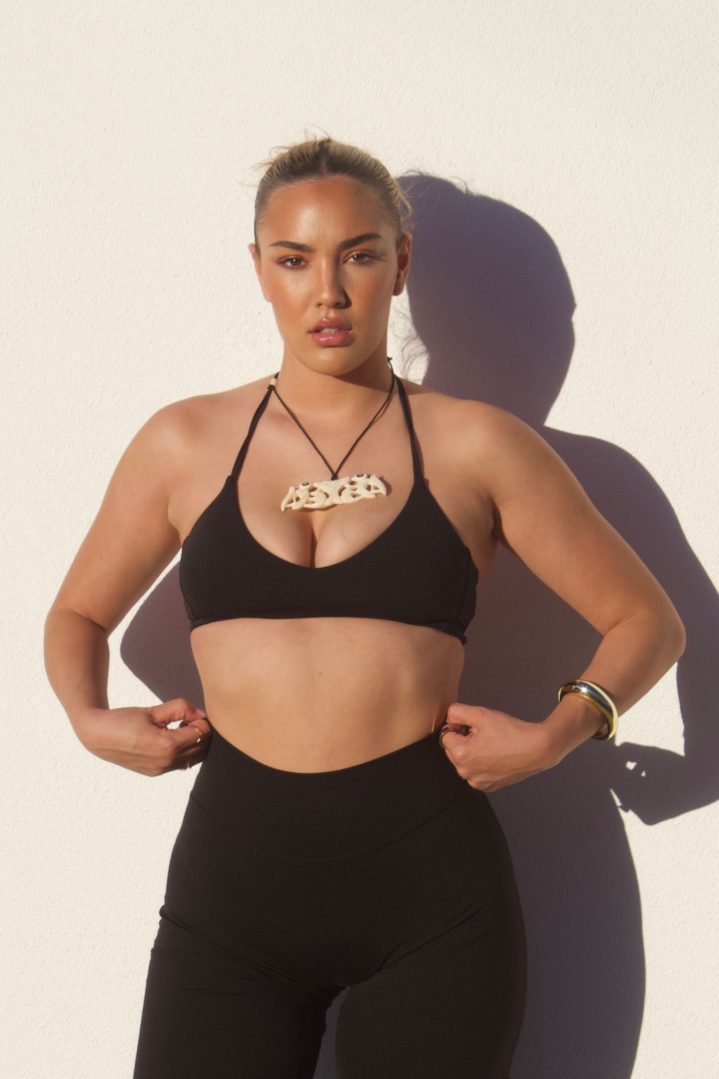 Midnight Halter Bra