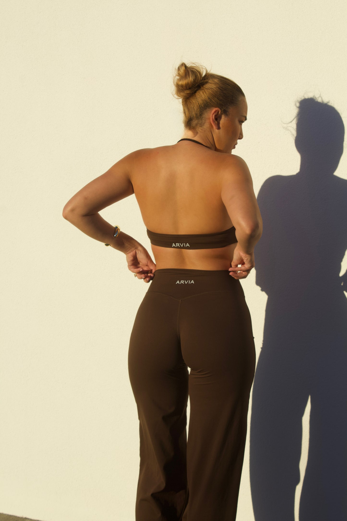 Cocoa Halter Bra
