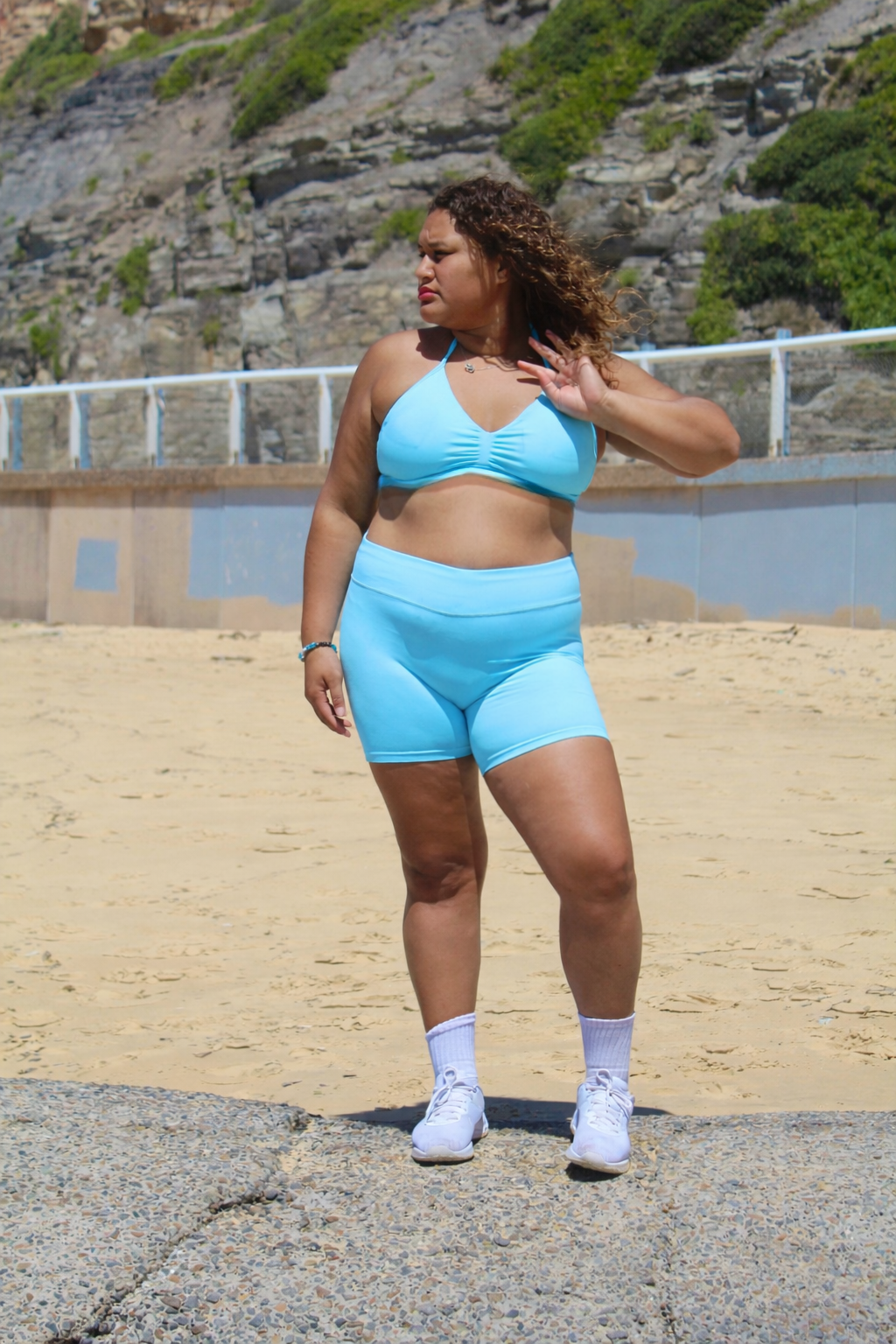 Sky Blue Sculpt Bra