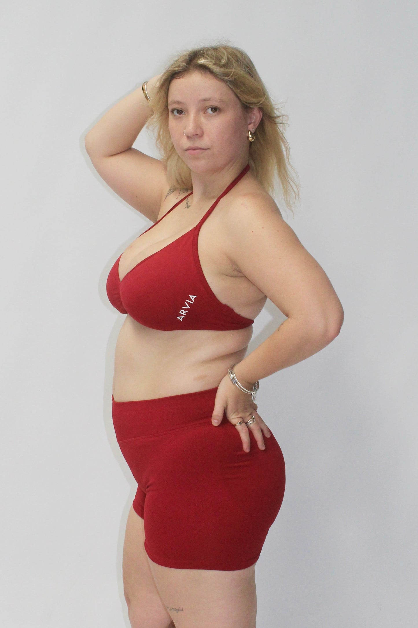Red Velvet Sculpt Bra